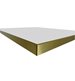 Bordplate, tykkelse 38,7 mm, høytrykkslaminat, velg farge på bordplate og kanting, 12 størrelser