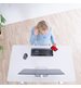 Höj- & sänkbart skrivbord, EasyDesk Elite, 120x60 cm, appstyrd justering, 3 färger