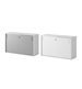 Modify skyvedørskap, hvit ramme, 120x40x72 cm, hvite eller grå dører, flere alternativer