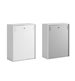 Modify skjutdörrskåp, vit stomme, 80x40x107,5 cm