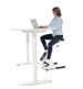 Desk bike, ergonomisk skrivebordssykkel med trinn, maksimal setehøyde: 87 cm