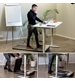 Ergonomisk gåband for kontorbruk, fjernkontroll, 143,2 x 54,7 x 129 cm