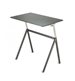 Höj- och sänkbart skrivbord Stand Up, krom/vit, gasfjäder, bordsskiva 96x62 cm, höjd 75-119 cm