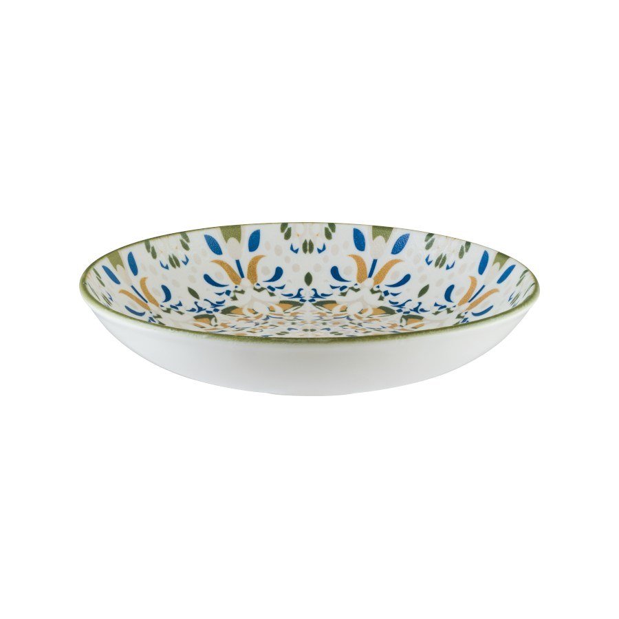 Tallrik Tenango Bloom, dia 25 cm, djup, rund