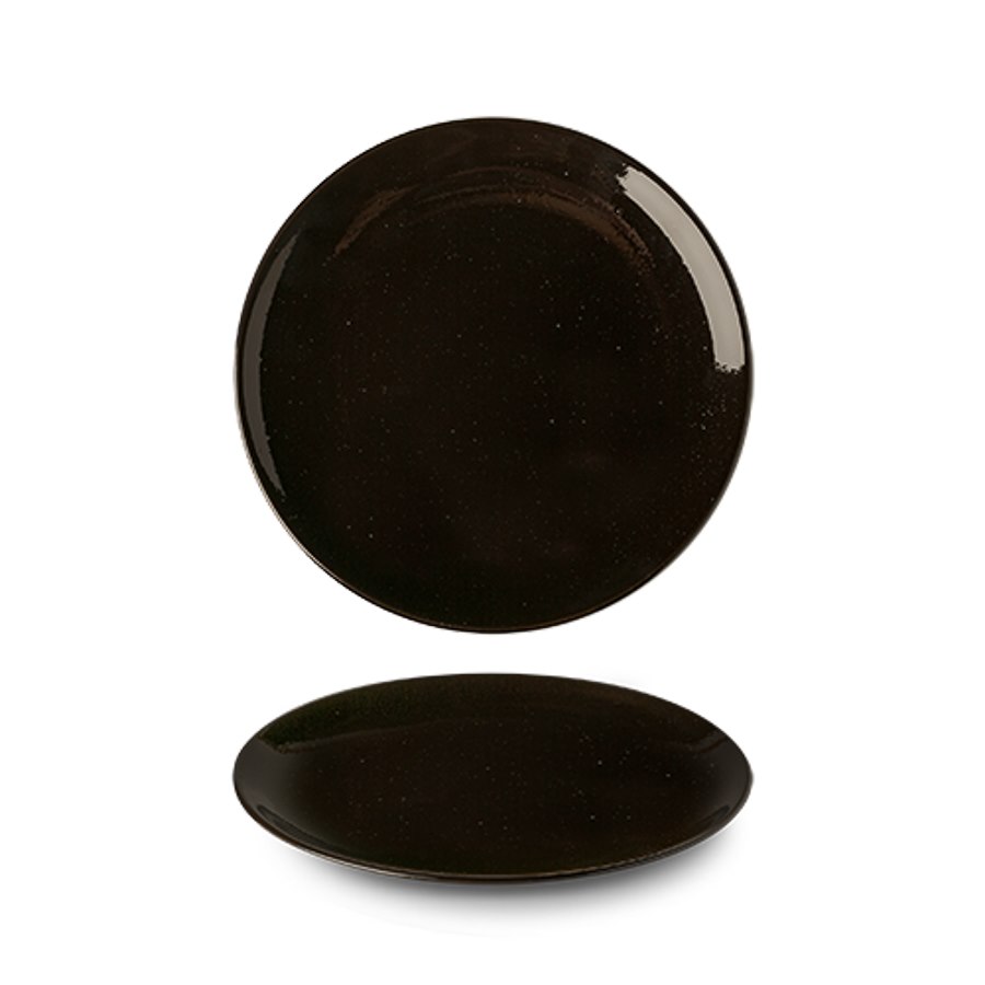 Tallrik Lifestyle Ebony, dia 21 cm, flat