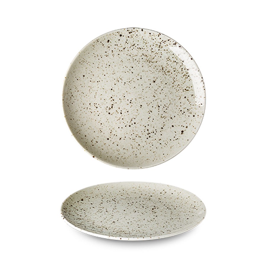 Tallrik Lifestyle Natural, dia 24 cm, flat