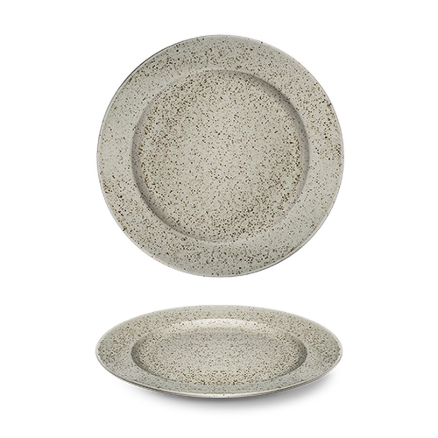 Tallrik Lifestyle Natural, dia 26 cm, flat, med bräm