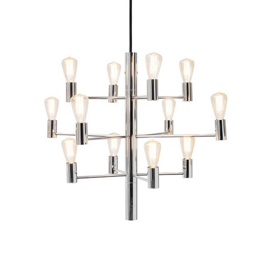 Krona Manola 12, svart E14