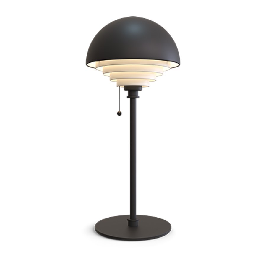 Bordslampa Motown, svart E27