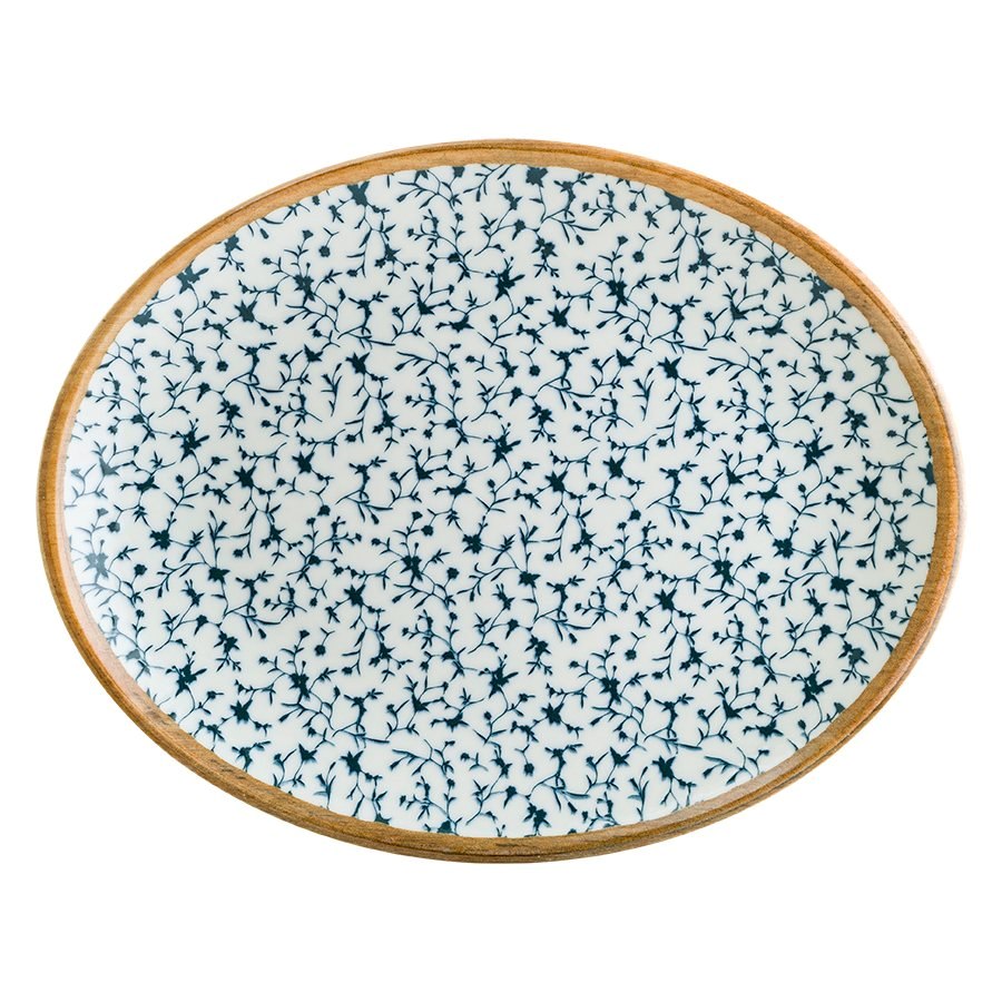 Tallrik Calif, 31x24 cm, flat, oval