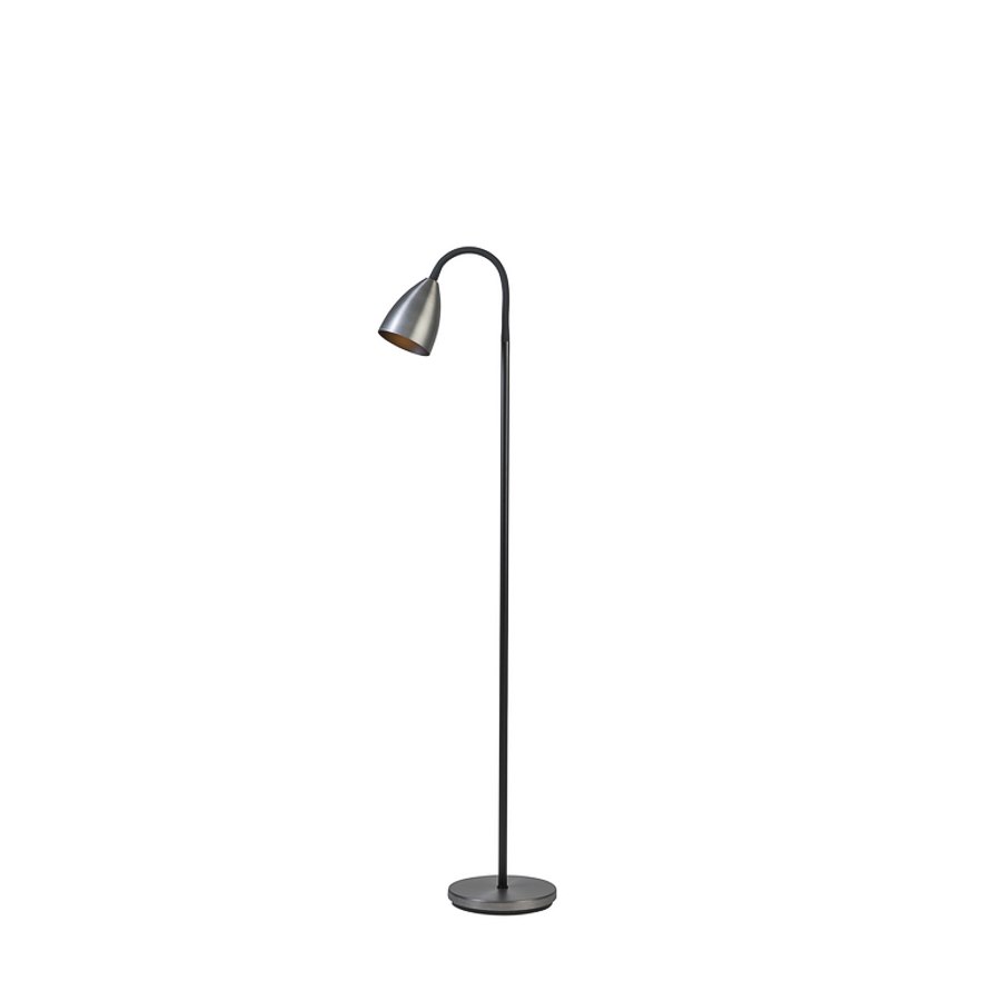 Golvlampa Trotsig, oxidgrå GU10