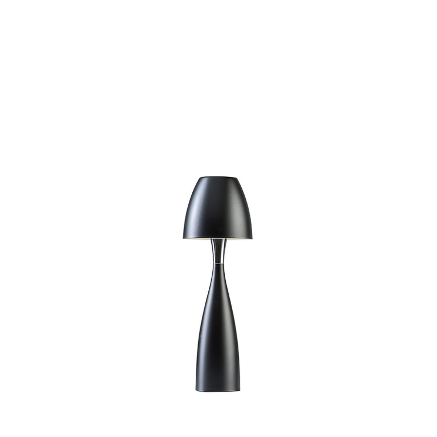 Bordslampa Anemon, dia 12,5 cm, mattsvart G9