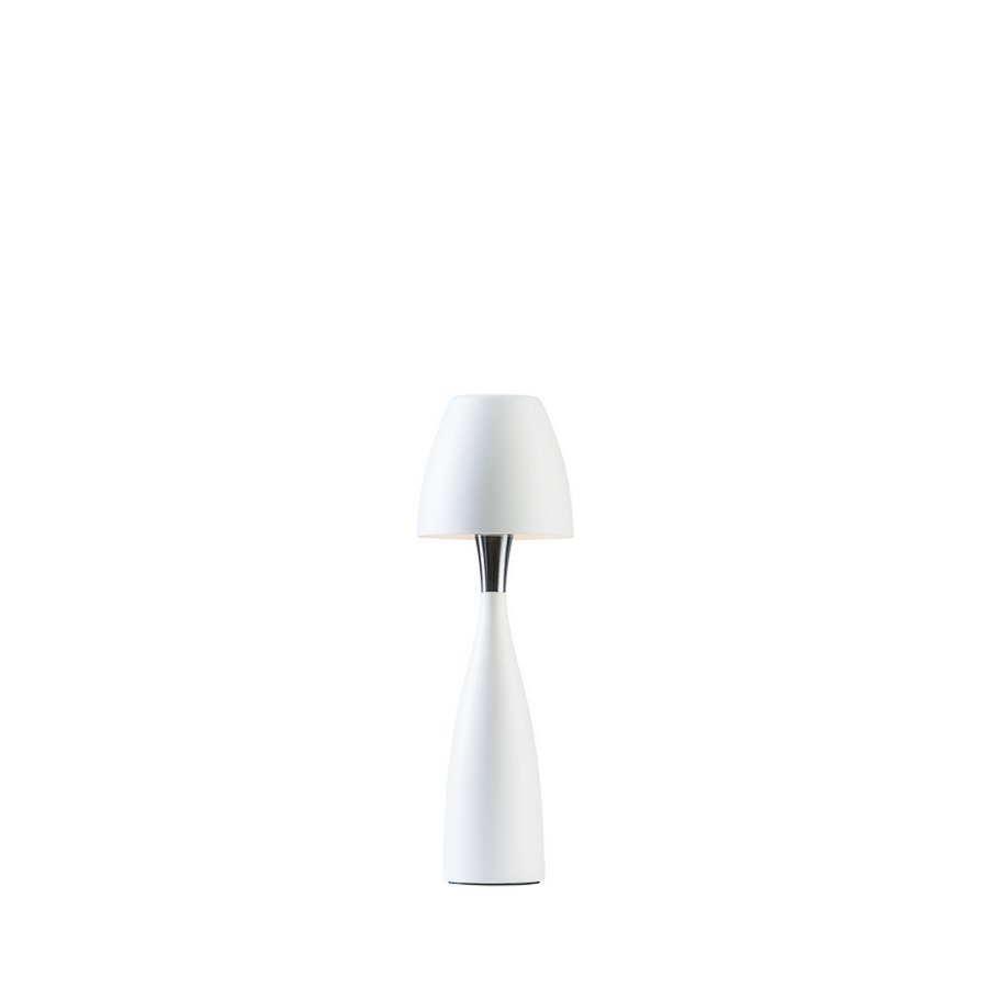Bordslampa Anemon, dia 12,5 cm, mattvit G9