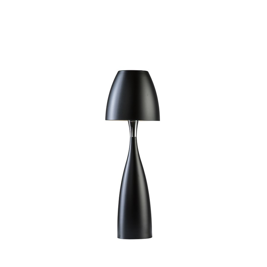 Bordslampa Anemon, dia 16,2 cm, mattsvart G9