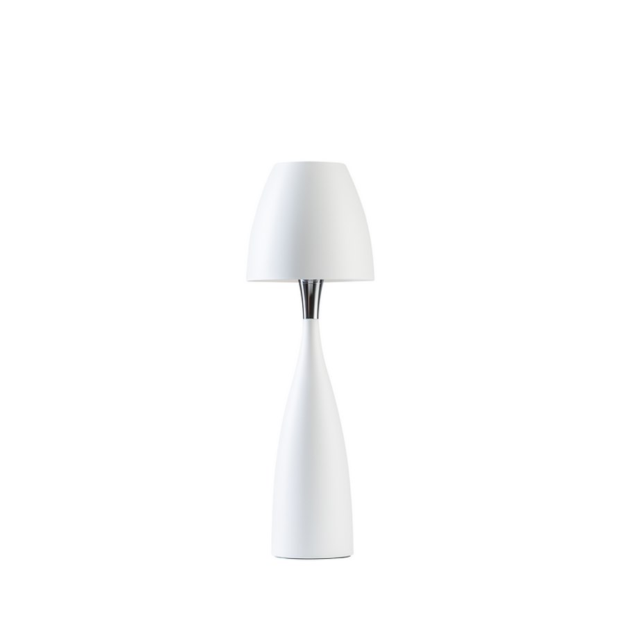 Bordslampa Anemon, dia 16,2 cm, mattvit G9