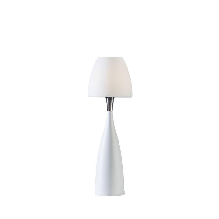 Bordslampa Anemon, dia 16,2 cm, opalglas G9