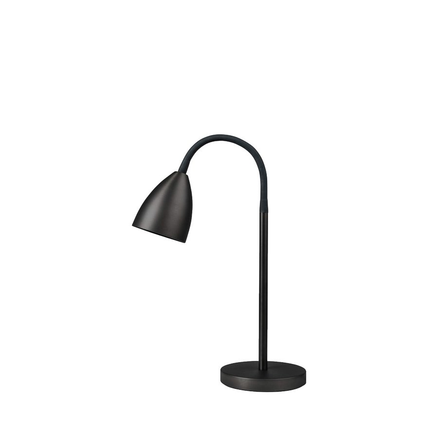 Bordslampa Trotsig, mattsvart GU10