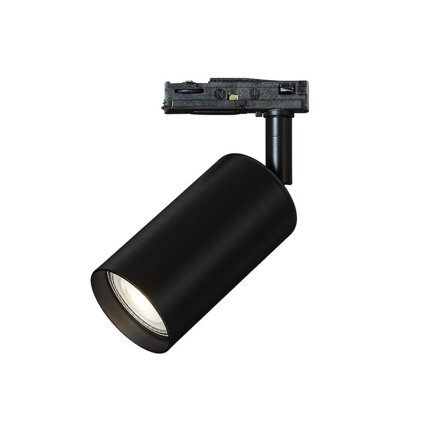 Spotlight Lucy, Global 1-fas mattsvart GU10