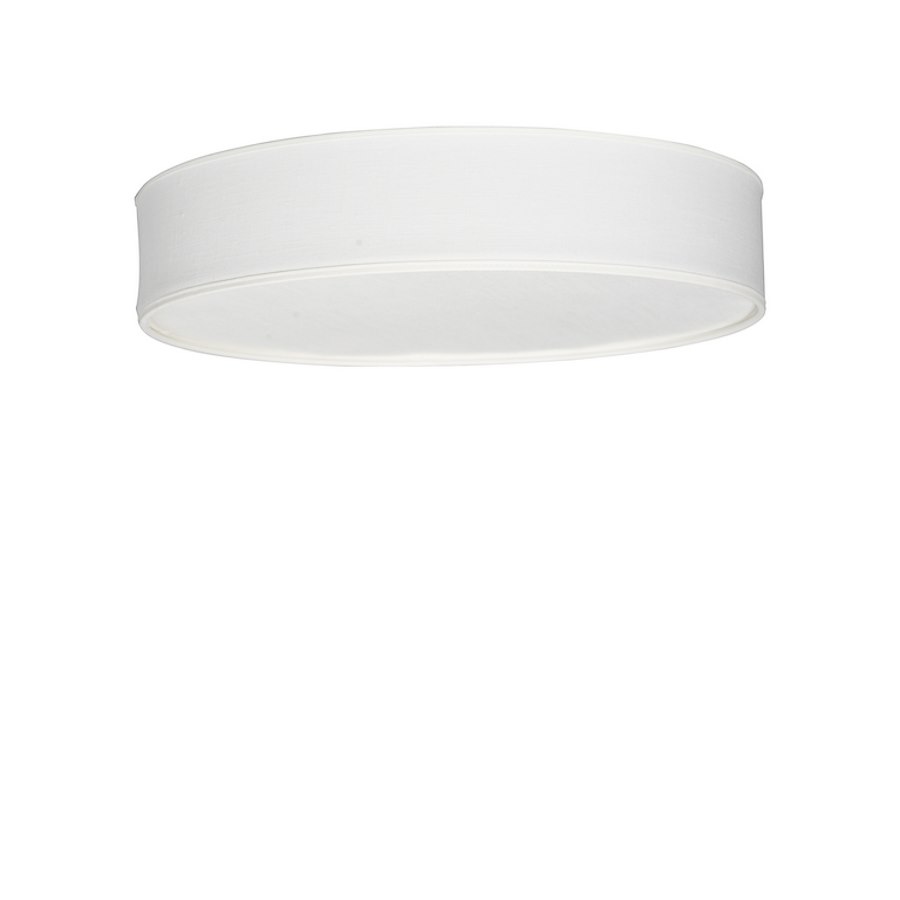Plafond Soft, dia 50 cm, vit linne E27
