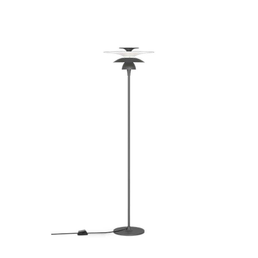 Golvlampa Picasso, dia 38 cm, H1400 oxidgrå G9