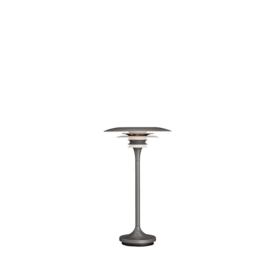 Bordslampa Diablo, dia 20 cm, oxidgrå  G9