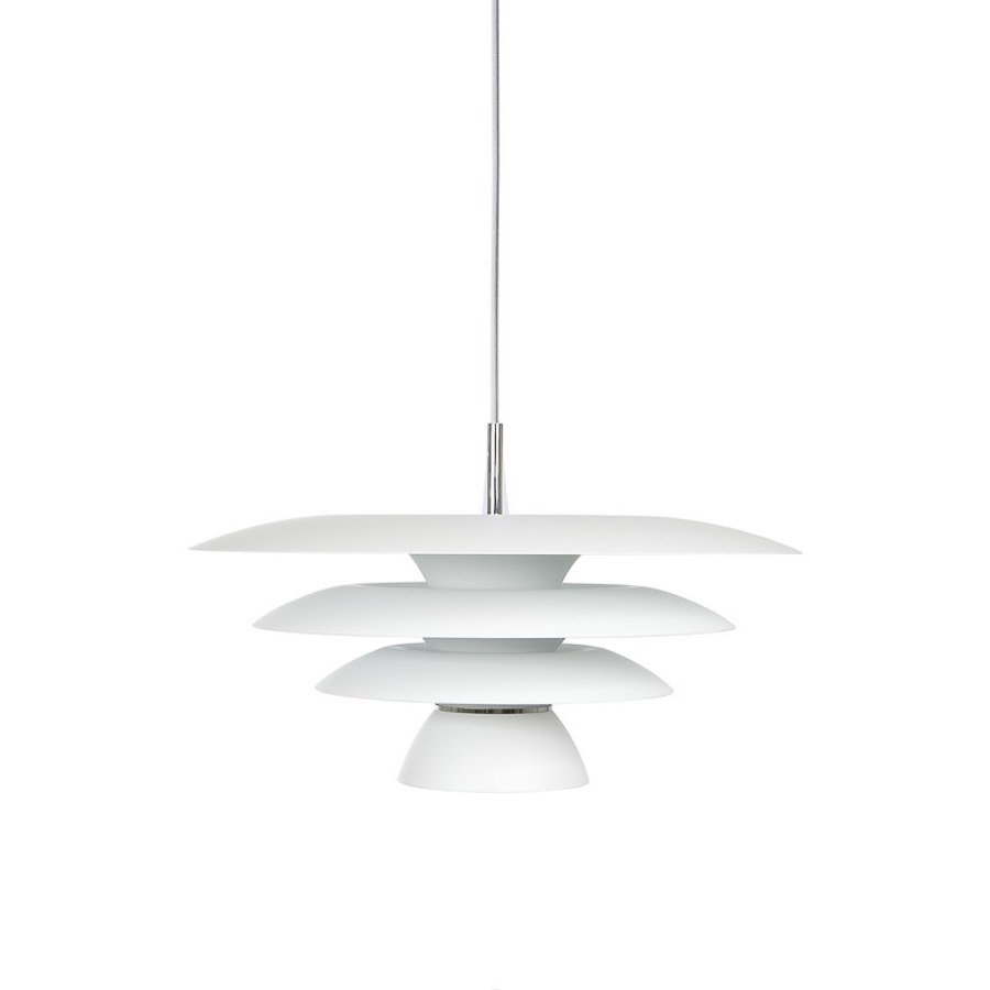 Pendel DaVinci, dia 43 cm, mattvit E27
