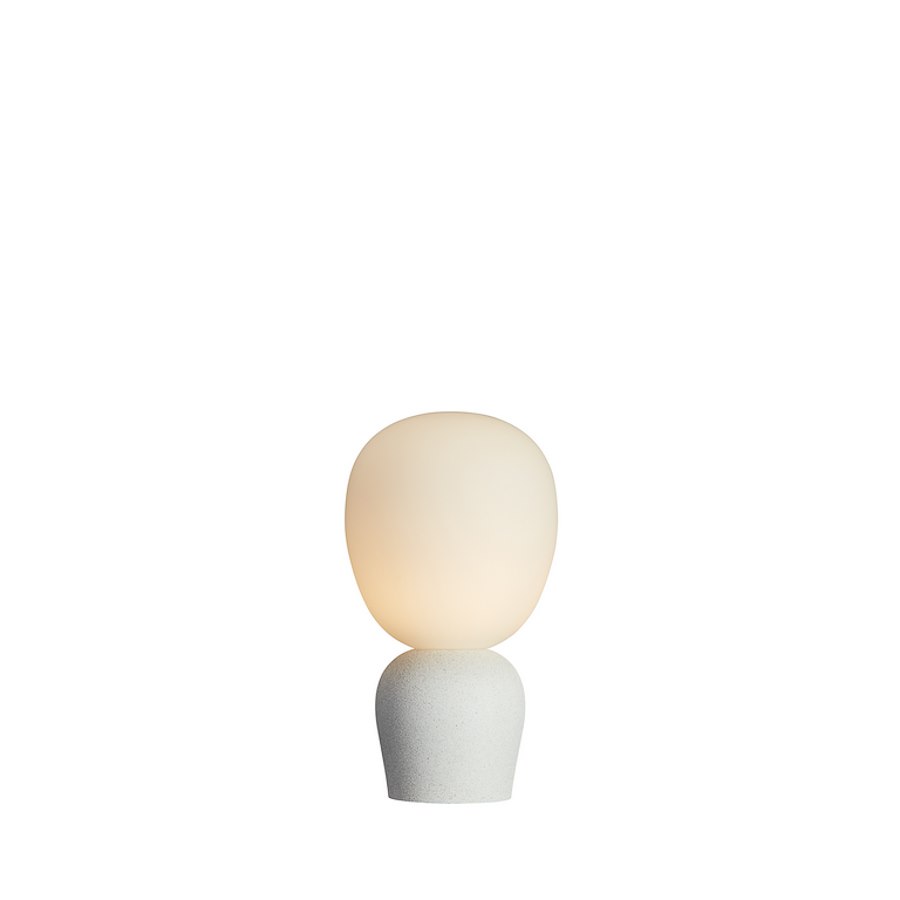Bordslampa Buddy, snäckskal/opalglas G9