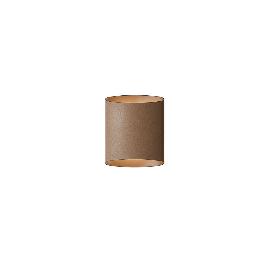 Vägglampa Sinne, sandstruktur/mässing G9
