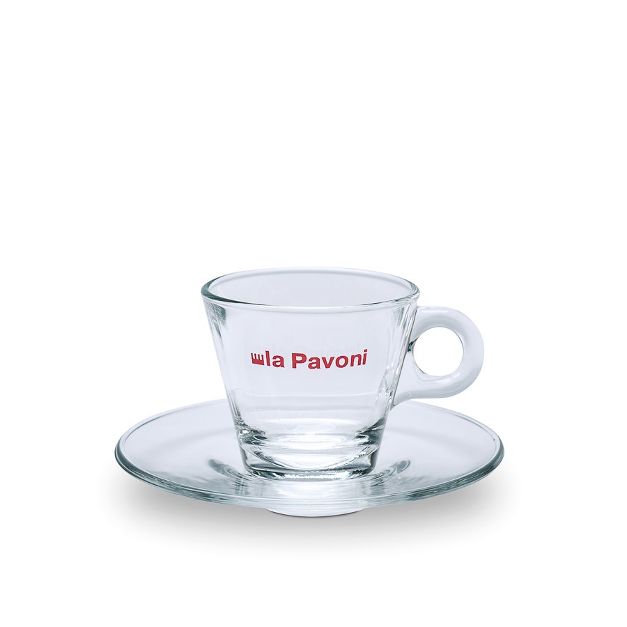 Espressokopp La Pavoni, 7,5 cl, 6-pack, klar
