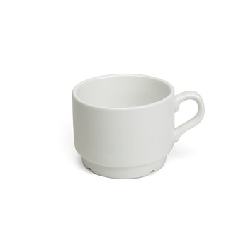 Kaffekopp Duro, 18 cl, vit
