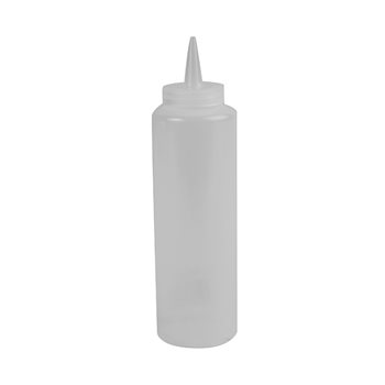 Dressingflaske 0,34 l, gjennomsiktig plast