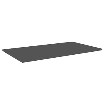 Bordsskiva, svart, laminat 19 mm, 9 storlekar