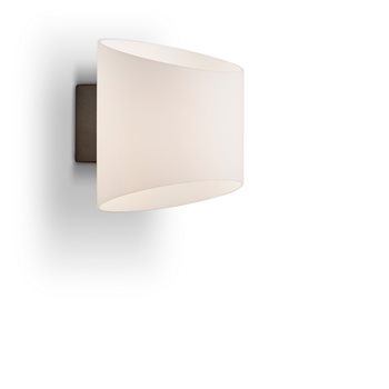 Vegglampe Evoke, oval, antrasitt E14
