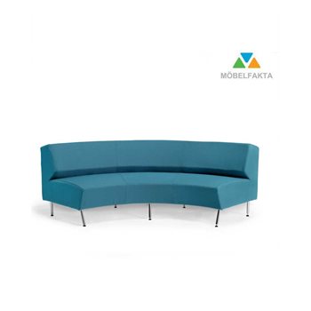 Modul sofa Support buet innover 240 cm, ben i krom, valgfritt fargestoff