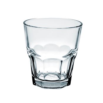 Drikkeglass Amerika, 27 cl, herdet glass, kan stables