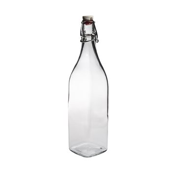 Serveringsflaske 1,0 L, glass