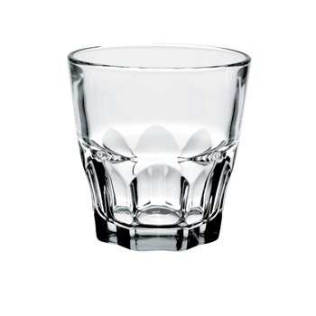 Granity whiskyglass, 20 cl, herdet glass, kan stables