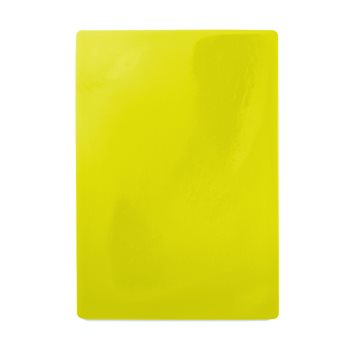 Skjærebrett 49,5X35 cm, gul, plast