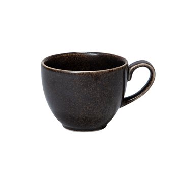 Kaffekopp Rhea, 20 cl, brun/svart