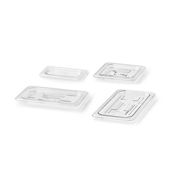 Standard lock med handtag, transparent, flera storlekar