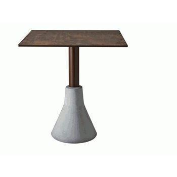 Bordsstativ Big foot, fot i cement, Höjd: 73 cm(max dia 80 cm och 70x70 cm)