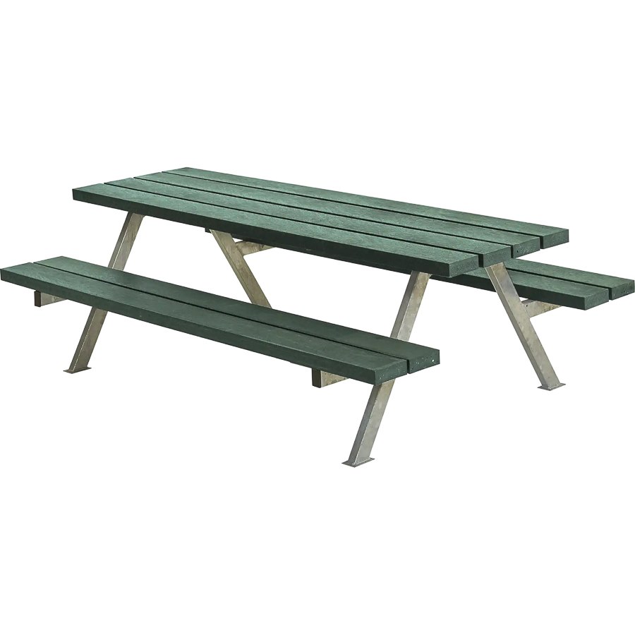 Bänkset Alpha Junior, 10-sits, ReTex, grön