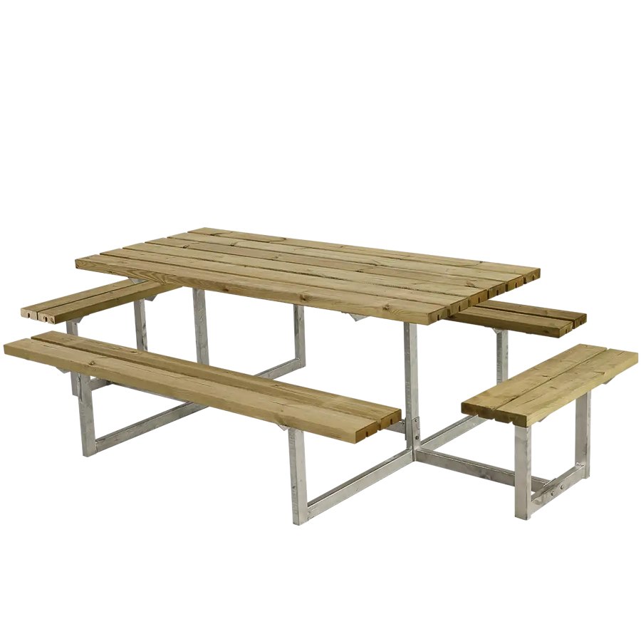 Bänkset Basic, 8-sits, natur