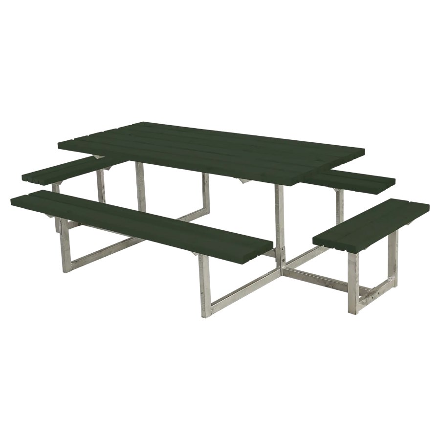 Bänkset Basic, 8-sits, grön