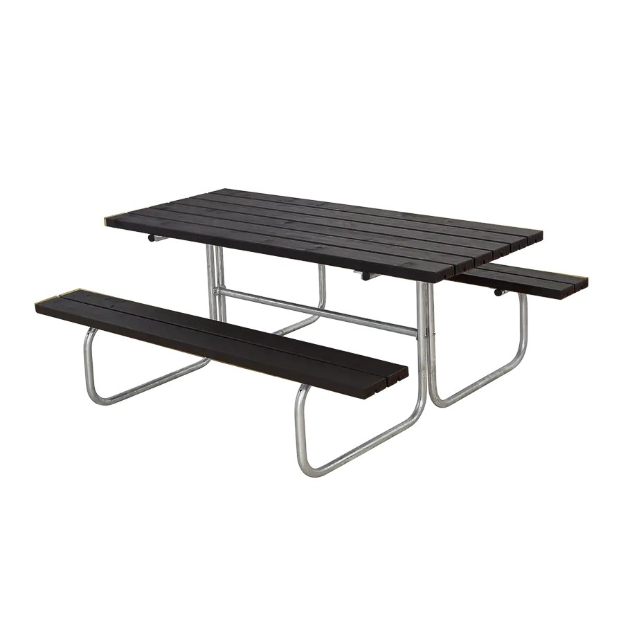 Bänkset Classic, 6-sits, svart