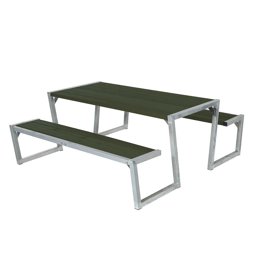 Bänkset Zigma, 6-sits, grön