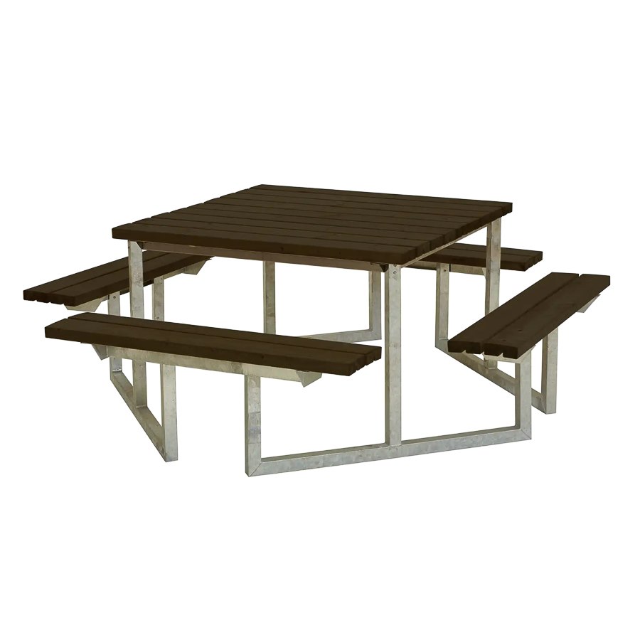 Bänkset Twist, 8-sits, svart