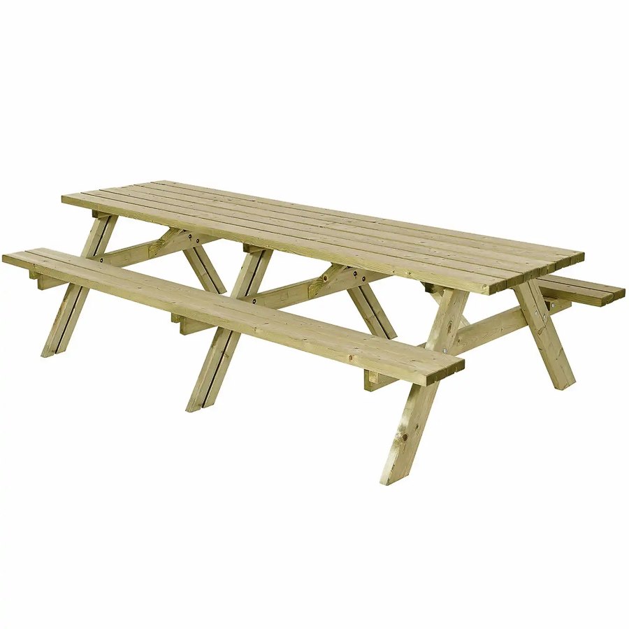 Bänkset Standard, 10-sits, natur