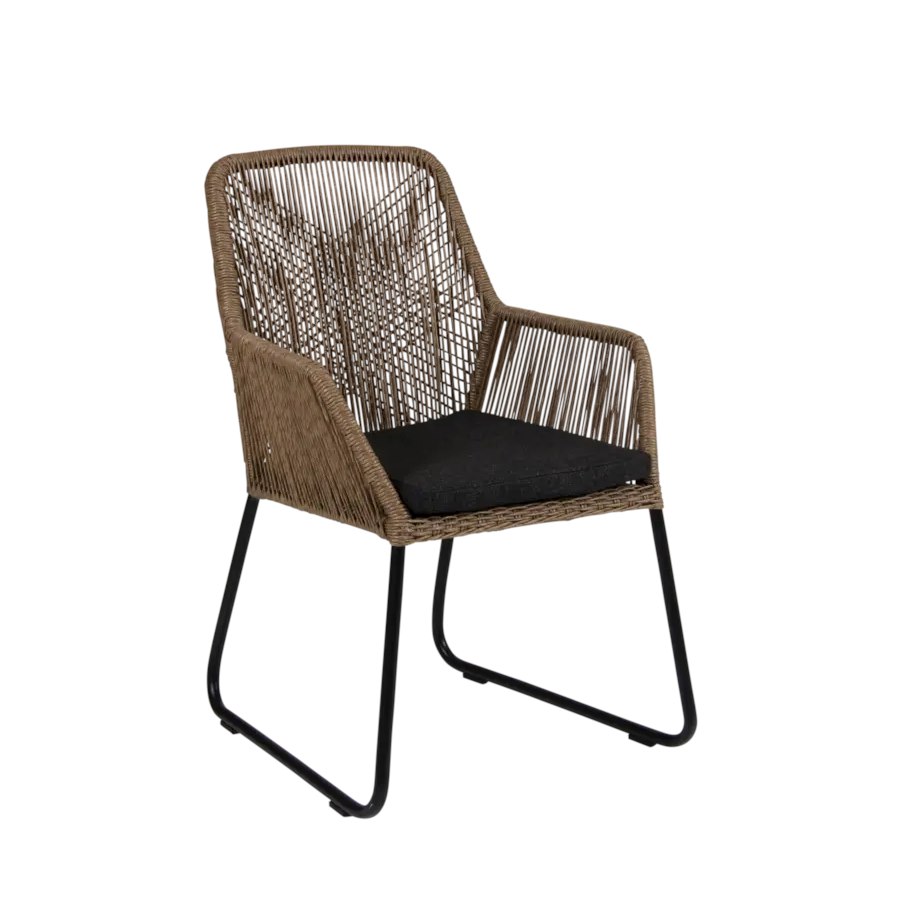 Karmstol Midway, sh. 50 cm, natur