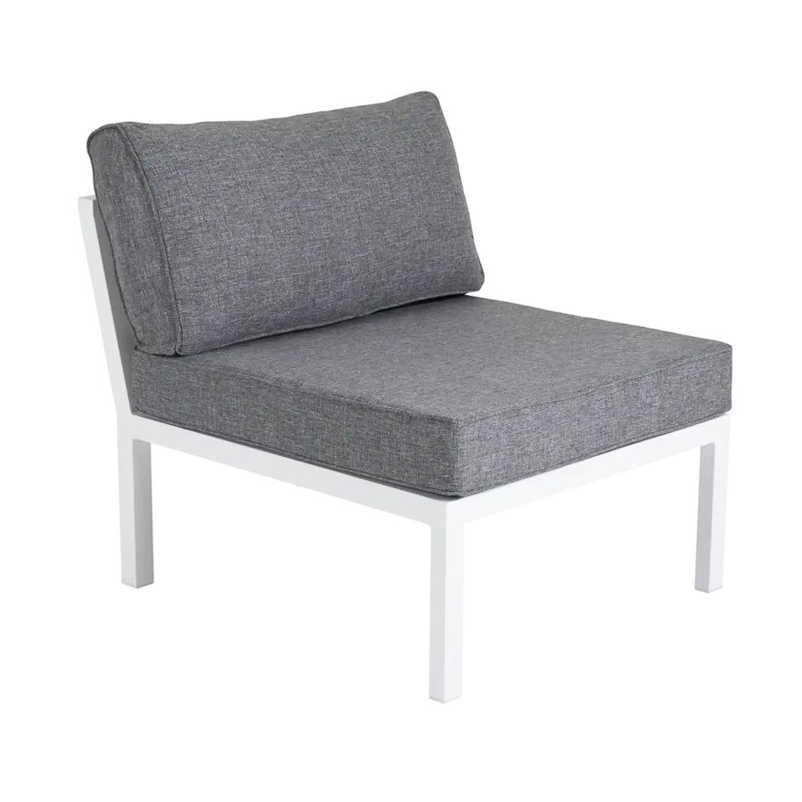 Mittdel Weldon, sh. 43 cm, vit